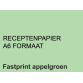 Receptpapier Fastprint A6 80gr appelgroen 2000vel