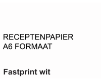 Papier ordonnances Fastprint A6 80g blanc 2000 feuilles