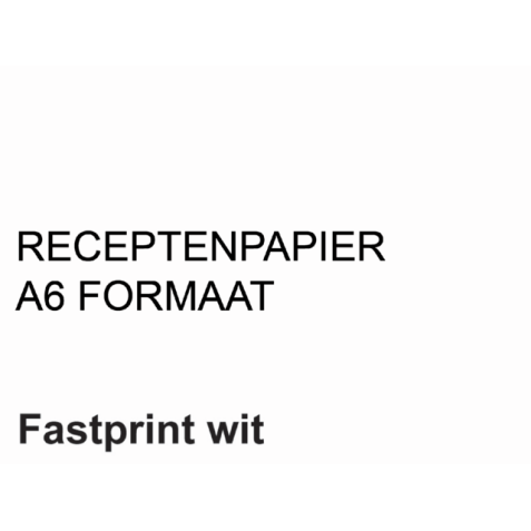 Papier ordonnances Fastprint A6 80g blanc 2000 feuilles