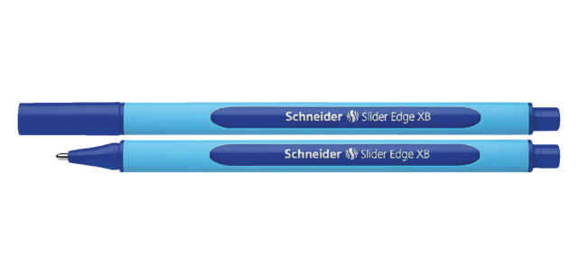 Balpen Schneider Slider Edge extra breed blauw