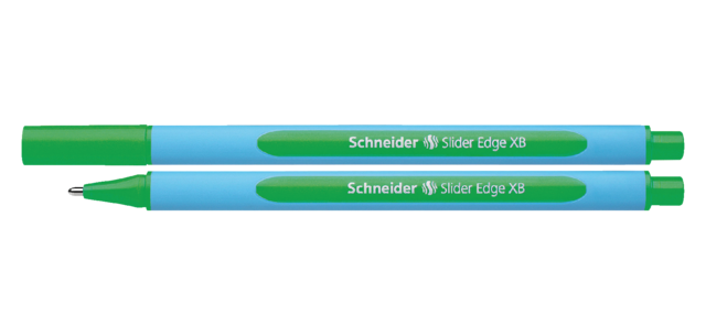 Balpen Schneider Slider Edge extra breed groen