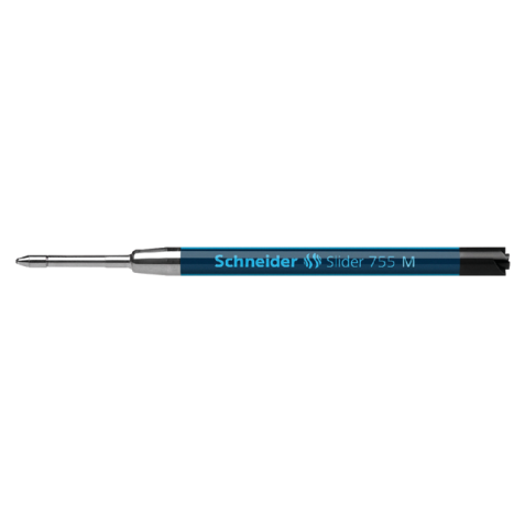 Recharge stylo bille Schneider Slider Jumbo 755 Medium Noir