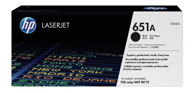 HP 651A Black Original LaserJet Toner Cartridge