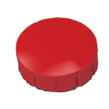 Magnetic pinboard magnets Ø 15mm Solid red Maul - Pack of 10
