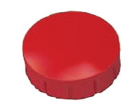 Plots magnetisch magnetisch Ø 15mm fest Maul rot - Paket mit 10