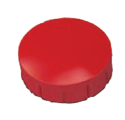 Plots magnetisch magnetisch Ø 15mm fest Maul rot - Paket mit 10