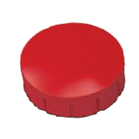 Magnetic pinboard magnets Ø 15mm Solid red Maul - Pack of 10