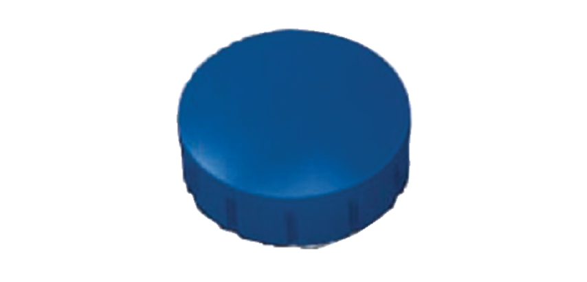 Plots magnétiques aimants Ø 15mm Solid Maul bleu - Lot de 10