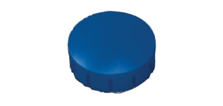 Magneet MAUL Solid 15mm 150gr blauw 10 stuks