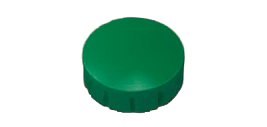 MAUL Solid Magnet 15mm 150g green 10 pieces