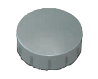 Aimant MAUL Solid 15mm 150g gris 10 pièces