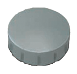 Magneet MAUL Solid 15mm 150gr grijs 10 stuks