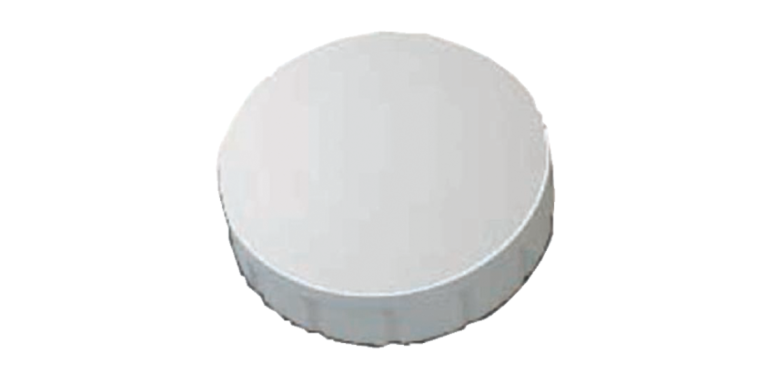 Aimant MAUL Solid 20mm 300g blanc 10 pièces