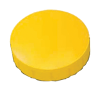 Magneet MAUL Solid 20mm 300gr geel 10 stuks