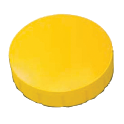 Aimant MAUL Solid 20mm 300g jaune 10 pièces