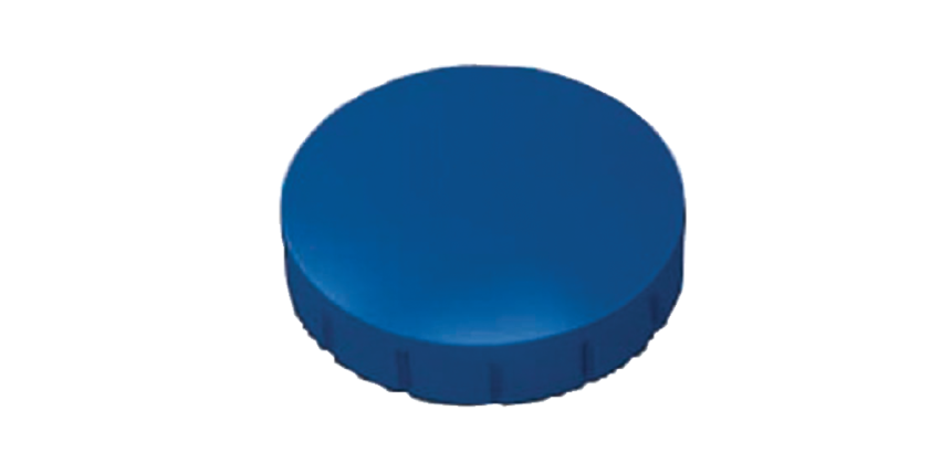 MAUL Solid Magnet 20mm 300g blue 10 pieces