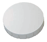 MAUL Solid Magnet 32mm 800g white 10 pieces