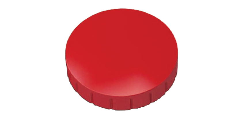 Aimant MAUL Solid 32mm 800g rouge 10 pièces