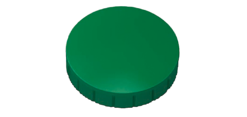 Aimant MAUL Solid 32mm 800g vert 10 pièces