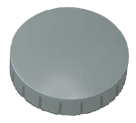 MAUL Solid Magnet 32mm 800g gray 10 pieces