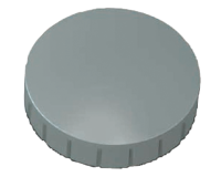 Magneet MAUL Solid 32mm 800gr grijs 10 stuks