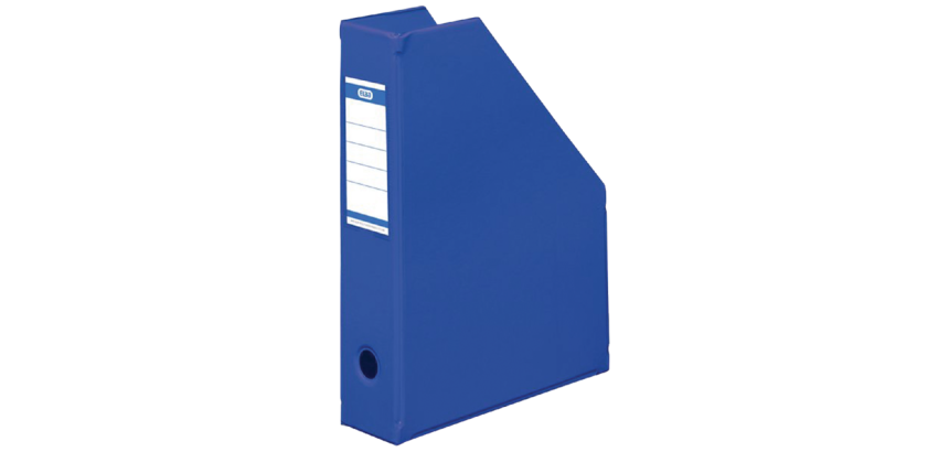 Porte-revues Elba A4 bleu cobalt