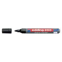 Whiteboardmarker edding 250 rond 1.5-3mm zwart