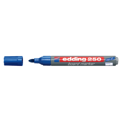 Whiteboardmarker edding 250 rond 1.5-3mm blauw