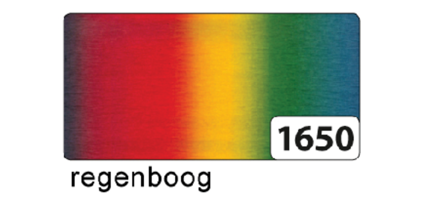 Krepppapier Folia 250x50cm Nr. 1650 Regenbogen