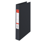 Classeur anneaux cartonné Esselte Vivida A4 - Dos 3,5 cm - Noir