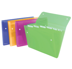 Trieur Rexel Ice 6 compartiments assorti