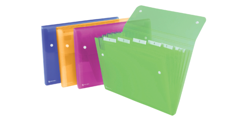 Rexel Ice Sortierfach 6 Fächer sortiert