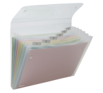 Sorteermap Rexel Ice 6-vaks transparant