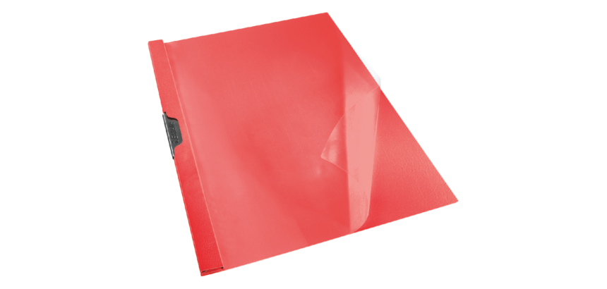 Chemise à clip Esselte Vivida A4 3mm rouge