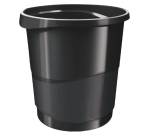 Papierkorb Esselte Vivida 14L Schwarz