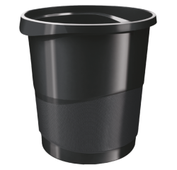 Corbeille à papier Esselte Vivida 14L noir