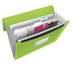 Esselte Vivida Sorter PP 6 Compartments Green