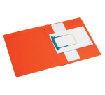 Chemise Clipex Secolor Plus A4 carton 100% recyclé 250g rouge