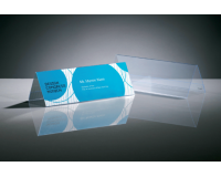 Porte-nom Sigel TA130 240x90mm double face transparent 5 pièces