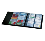 Sigel VZ301 business card binder 400 cards black