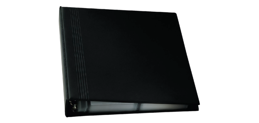 Sigel VZ301 business card binder 400 cards black