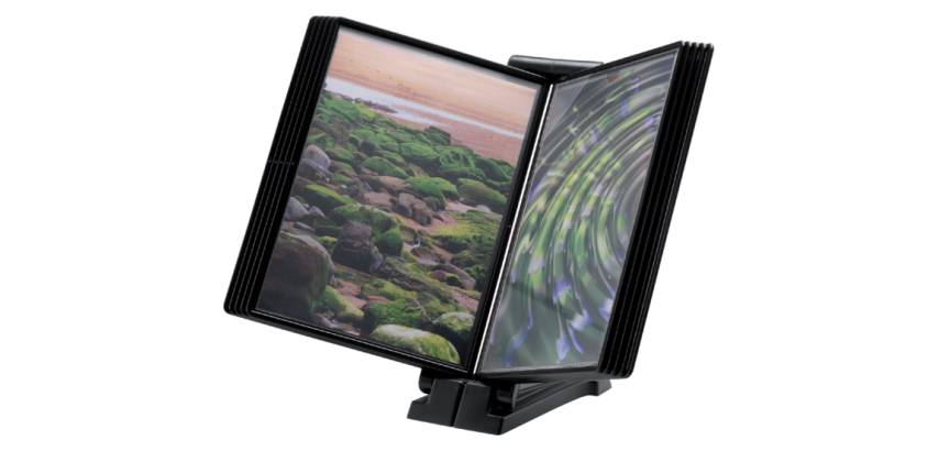 Unterstützung InfoManager Djois Flex-O-Frame Basic 10 anthrazit/schwarz Mappen