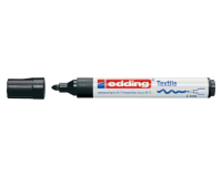 Textielmarker edding 4500 rond 2-3mm zwart