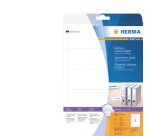 Rug-insteekkaart HERMA 5032 breed 54x190mm wit 25 vel
