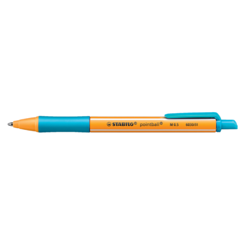 Stylo bille STABILO Pointball 6030/51 Medium turquoise