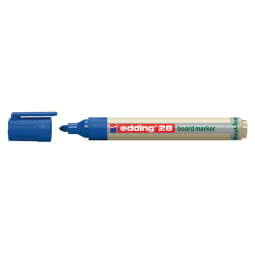 Viltstift edding 28 whiteboard Ecoline rond 1.5-3mm blauw