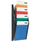 Porte-brochures mural Helit 4x A4 noir