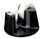 Plakbandhouder tesa Easy Cut® compact + 1 rol plakband invisible 33mx19mm zwart