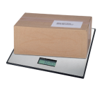 Pakketweger MAUL Global 50kg metalen plateau 32x32cm inclusief batterij zwart