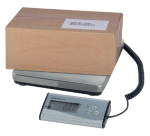 Pèse-paquet MAULcargo jusqu'à 50kg plateau en métal 27x27cm + batterie 9V argent